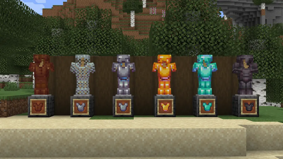 Reshaded items — Minecraft resurs pak, rasm 2