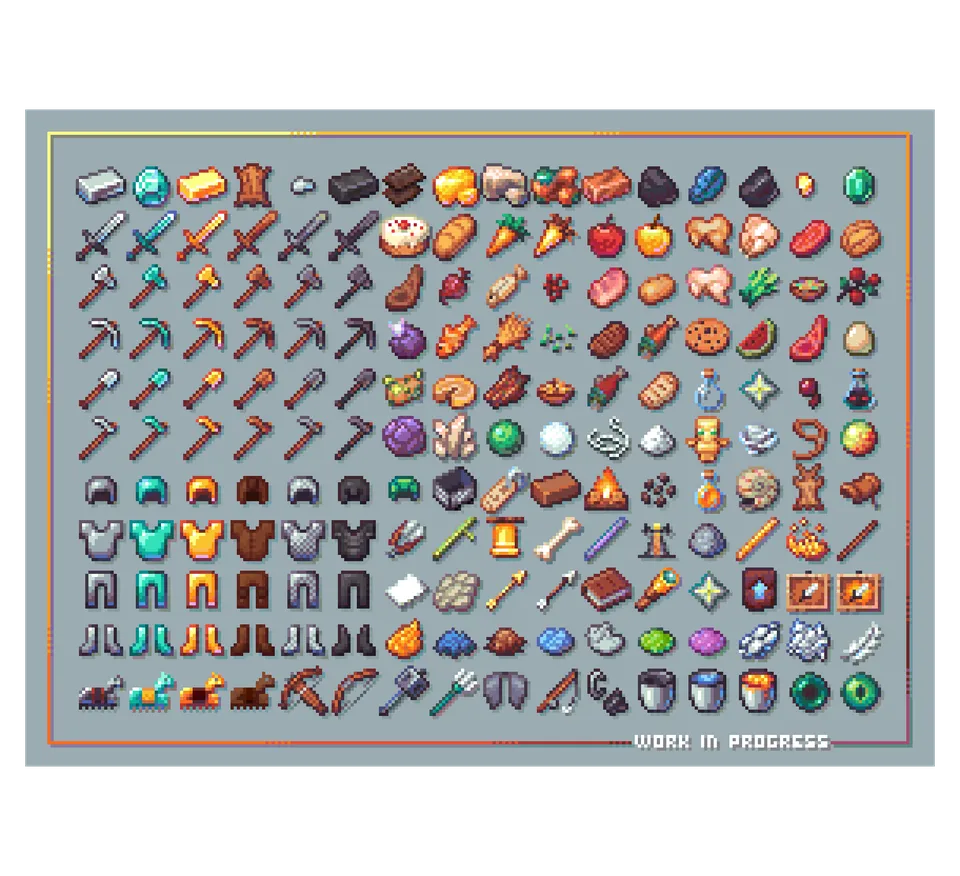Reshaded items — Minecraft resurs pak, rasm 3