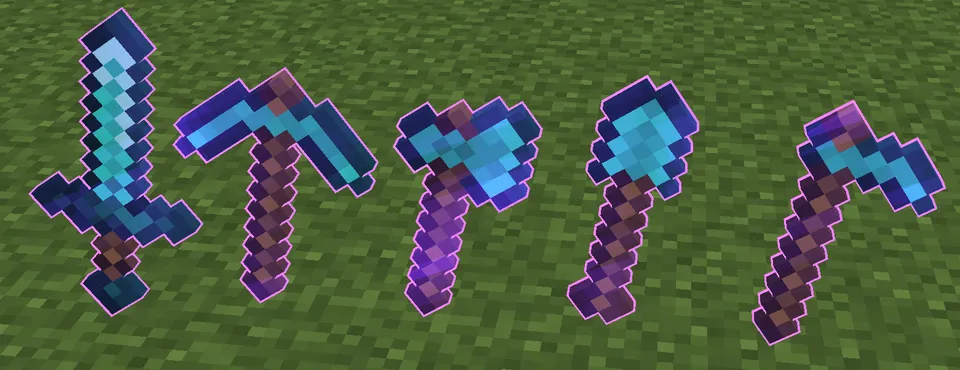 Enchantment Outline — Minecraft resurs pak, rasm 2
