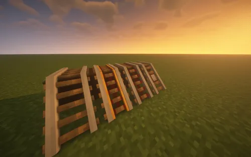3D rails by chakchak — Minecraft resurs pak, rasm 1