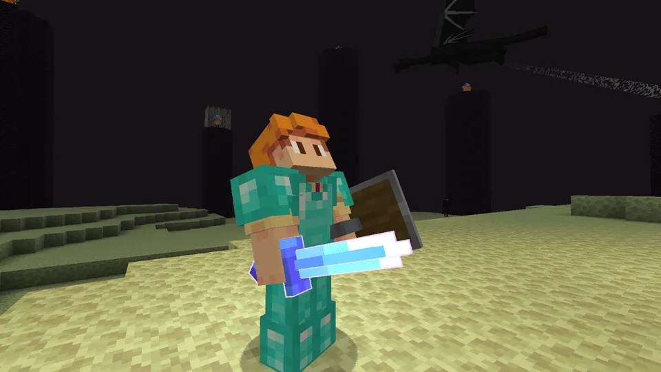 Glowing 3D Items — Minecraft resurs pak, rasm 5