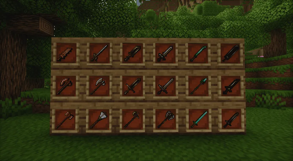 Dungeons and Combat: Reforged — Minecraft resurs pak, rasm 6
