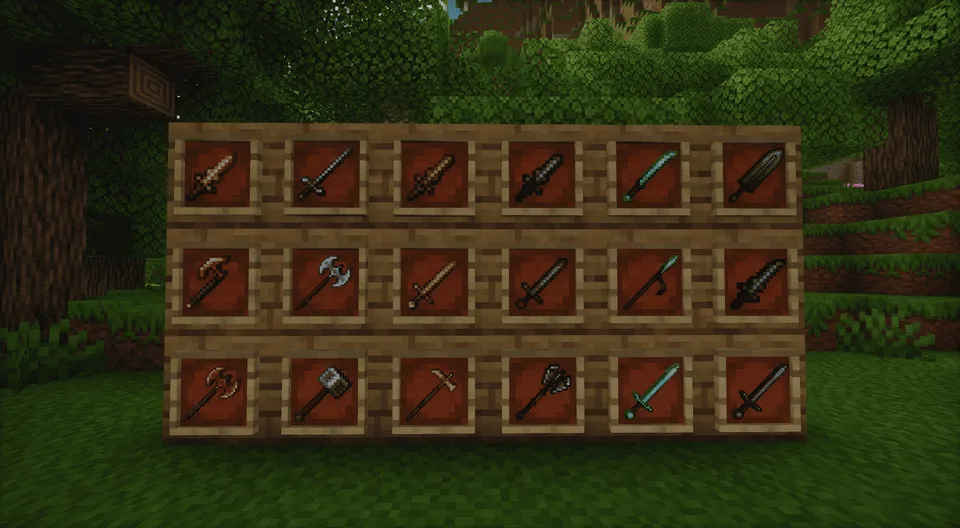 Dungeons and Combat: Reforged — Minecraft resurs pak, rasm 7