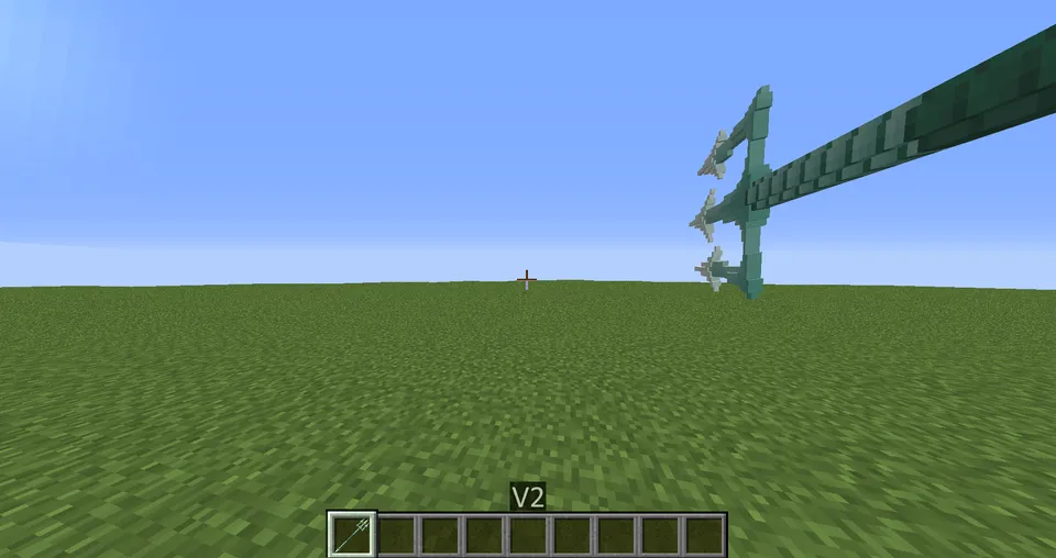 Prismarine trident — Minecraft resurs pak, rasm 7