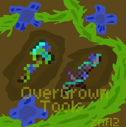 OverGrown Tools — Minecraft resurs pak, rasm 1