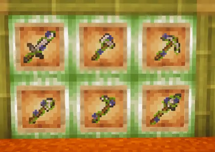 OverGrown Tools — Minecraft resurs pak, rasm 5
