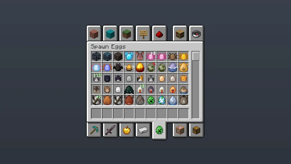 Visuals — Minecraft resurs pak, rasm 4