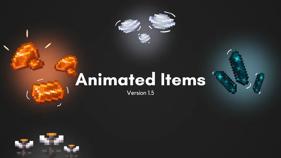 Animated Items — Minecraft resurs pak, rasm 2