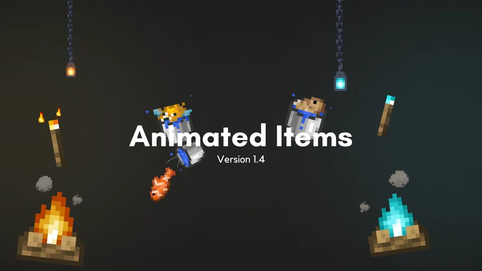 Animated Items — Minecraft resurs pak, rasm 3