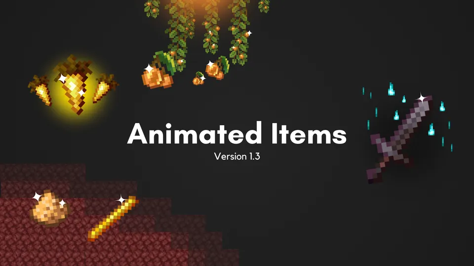 Animated Items — Minecraft resurs pak, rasm 4