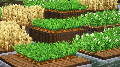 Fancy Crops — Minecraft resurs pak, rasm 1