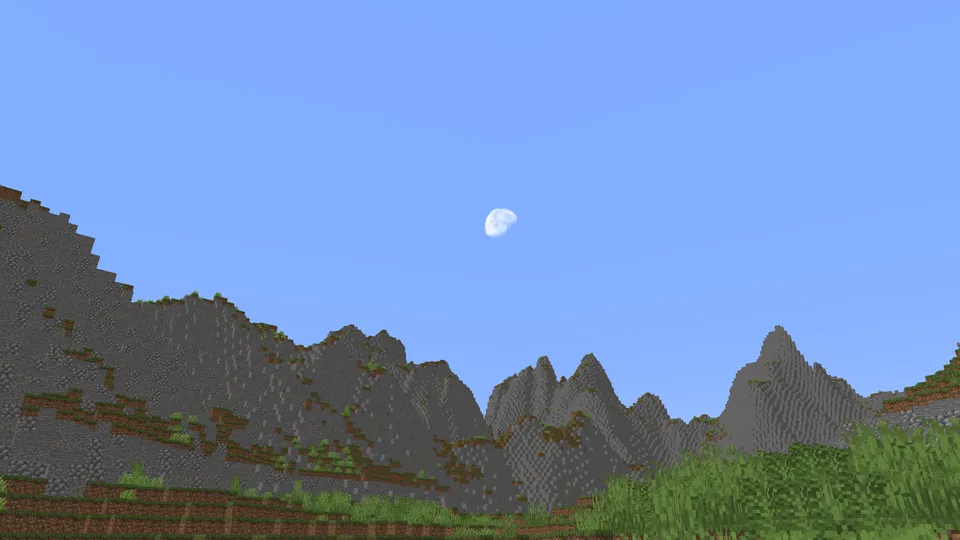 Northern night sky — Minecraft resurs pak, rasm 4