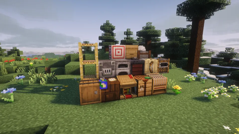 Better Tables — Minecraft resurs pak, rasm 2