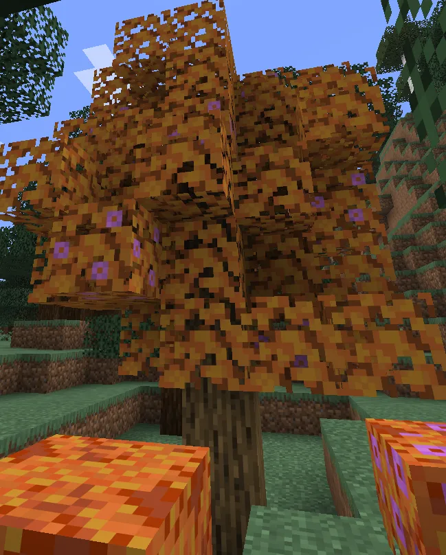 Autumn Azalea — Minecraft resurs pak, rasm 2