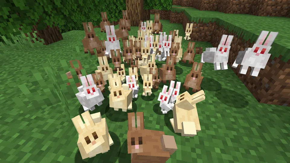 Baby Backport + Rabbits — Minecraft resurs pak, rasm 8