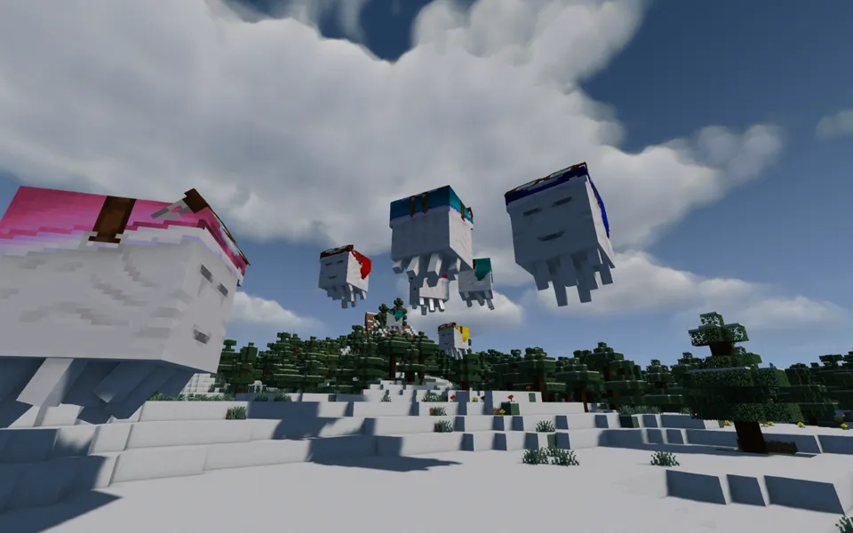 New Year's harness — Minecraft resurs pak, rasm 3