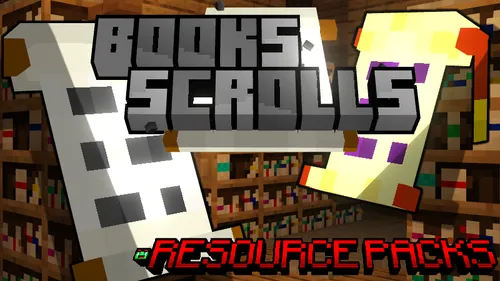 books scrolls — Minecraft resurs pak, rasm 1
