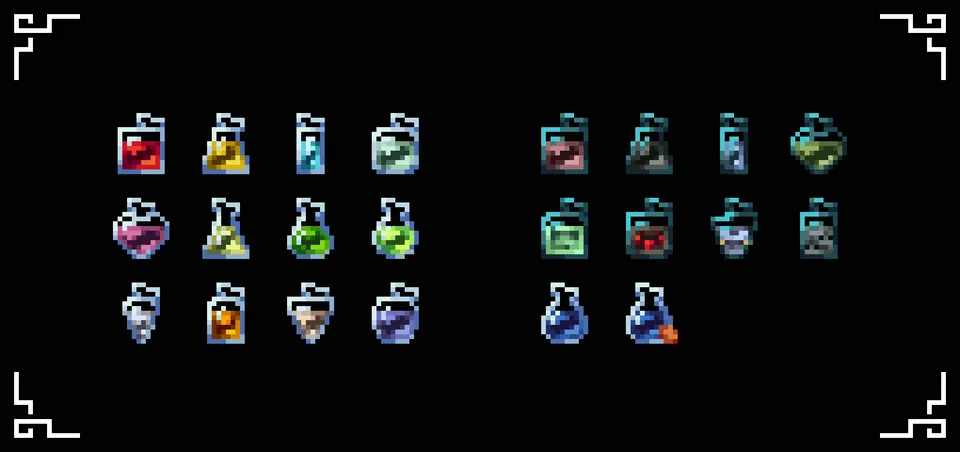 Unique Potions By Blond — Minecraft resurs pak, rasm 3