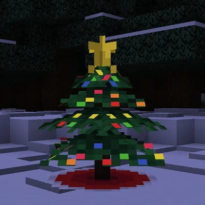 Mini Christmas Trees — Minecraft resurs pak, rasm 1