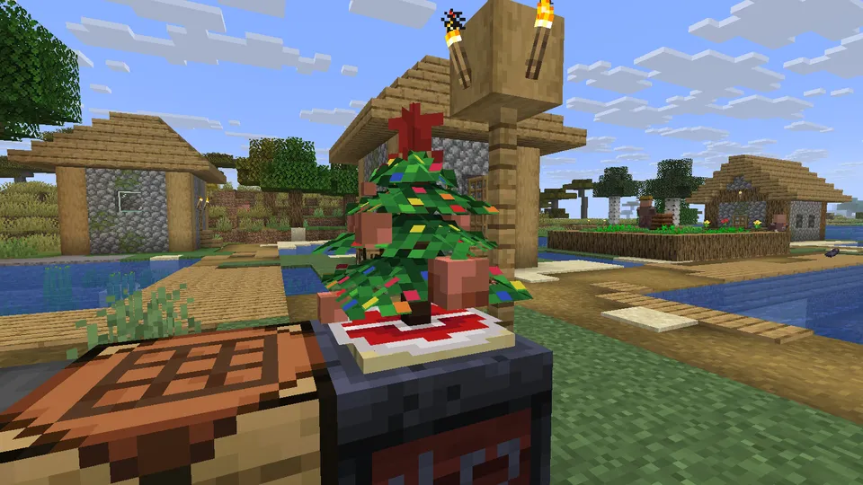 Mini Christmas Trees — Minecraft resurs pak, rasm 3