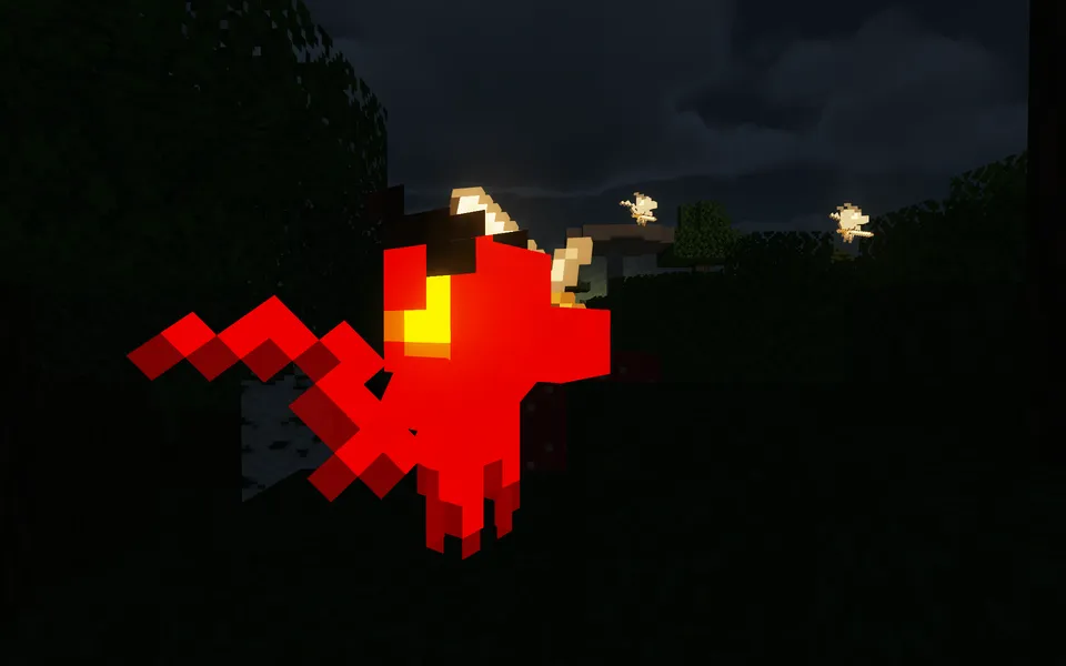 The phantom dragon of allay — Minecraft resurs pak, rasm 2