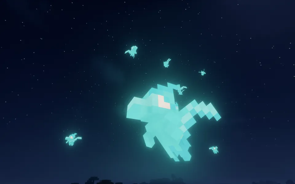 The phantom dragon of allay — Minecraft resurs pak, rasm 5
