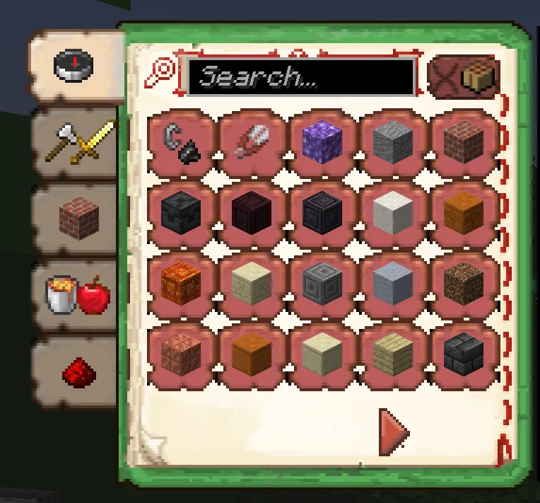 Recepie Book Retexture — Minecraft resurs pak, rasm 3