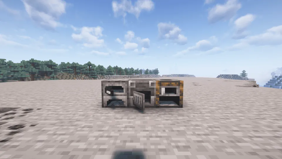 3D Furnaces (All types) — Minecraft resurs pak, rasm 3