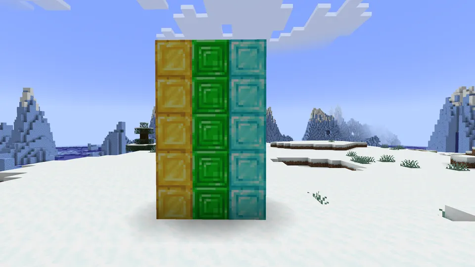 18w43a jewel blocks — Minecraft resurs pak, rasm 2