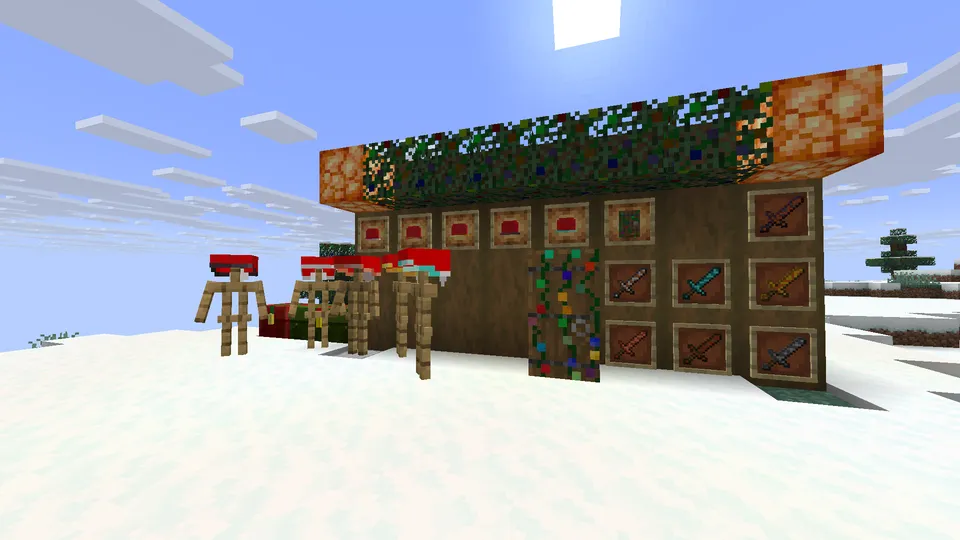 DiamondFire's New Year — Minecraft resurs pak, rasm 4