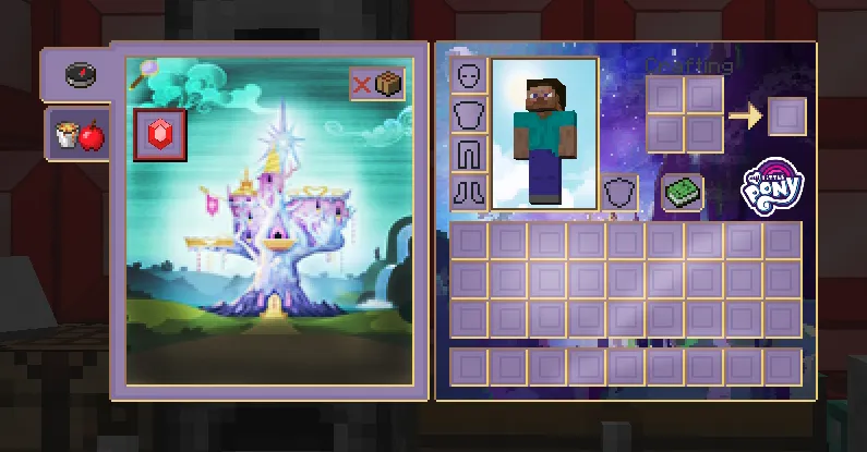 My Little Pony UI RP — Minecraft resurs pak, rasm 2