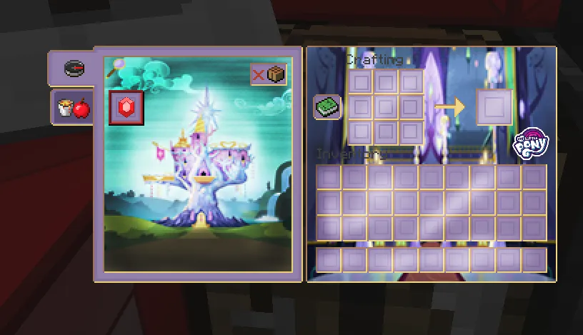 My Little Pony UI RP — Minecraft resurs pak, rasm 3
