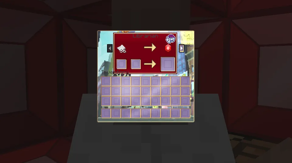 My Little Pony UI RP — Minecraft resurs pak, rasm 4
