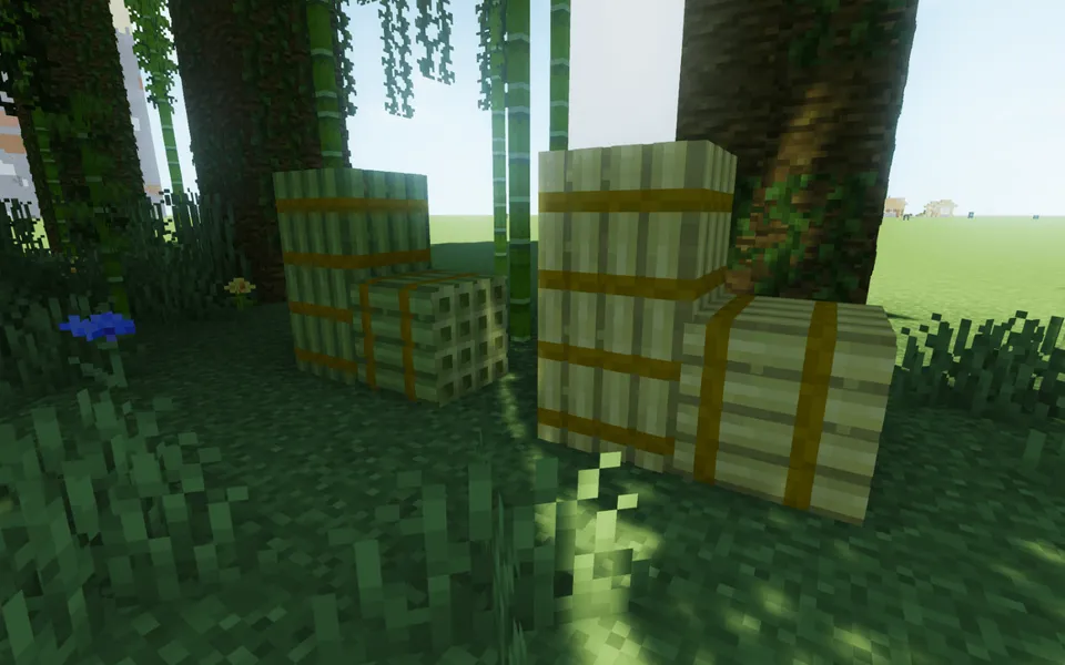 Improved logs — Minecraft resurs pak, rasm 2