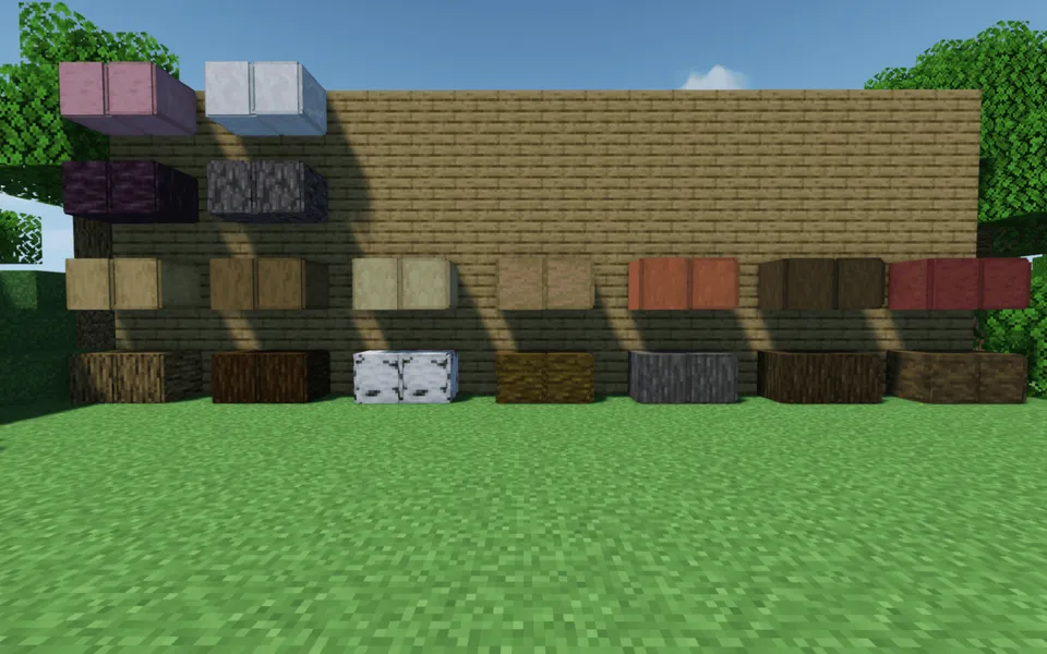 Improved logs — Minecraft resurs pak, rasm 8