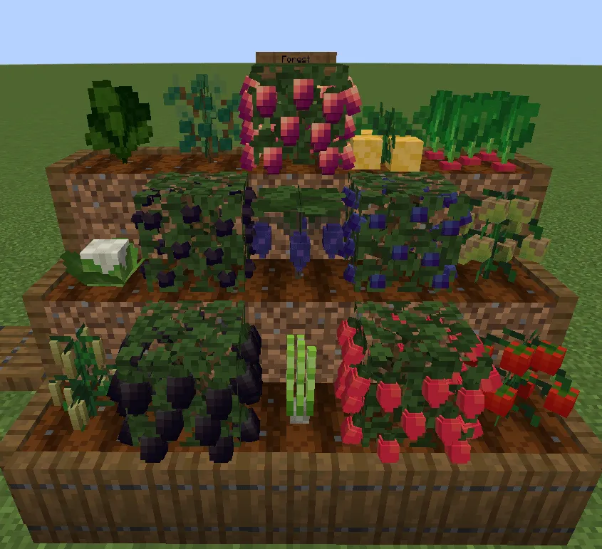 Croptopia Blocky Crops — Minecraft resurs pak, rasm 3