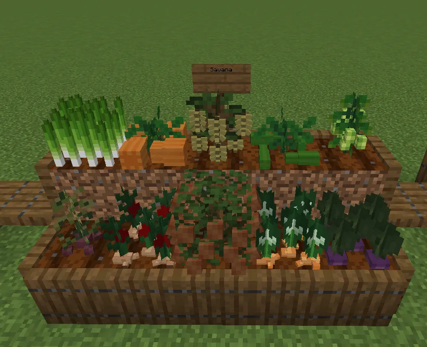 Croptopia Blocky Crops — Minecraft resurs pak, rasm 4