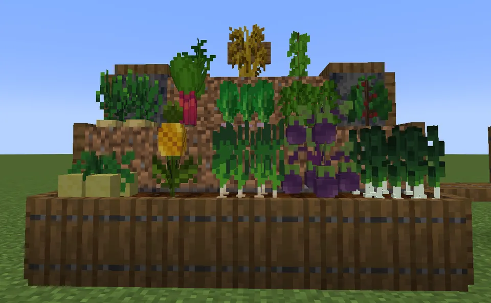 Croptopia Blocky Crops — Minecraft resurs pak, rasm 6