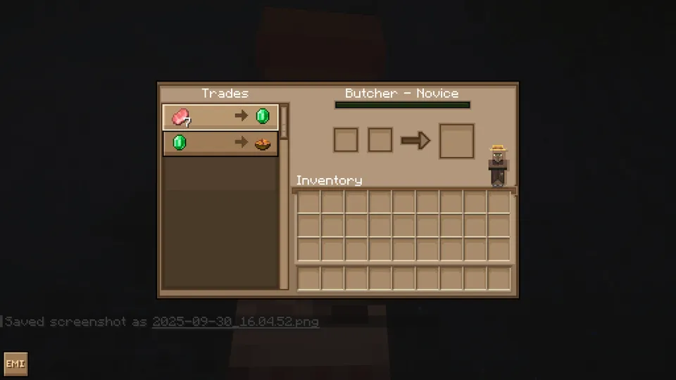 Farmer GUI — Minecraft resurs pak, rasm 2