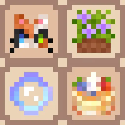 CalicoCat HUD — Minecraft resurs pak, rasm 1