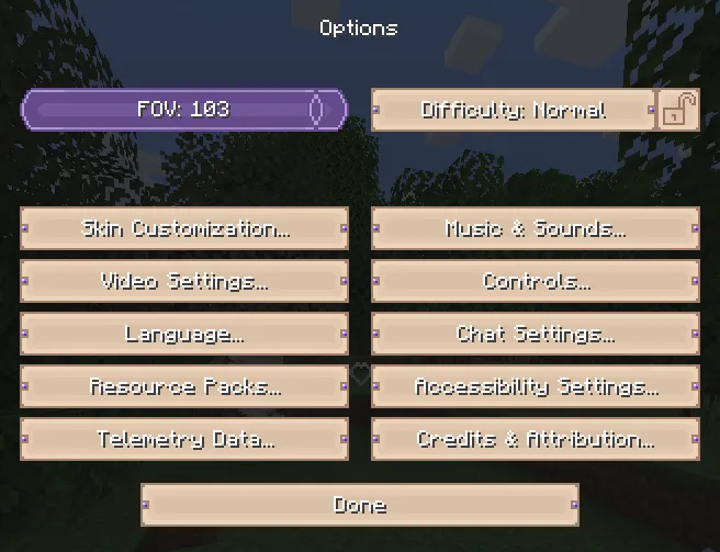 Sweet GUI — Minecraft resurs pak, rasm 4