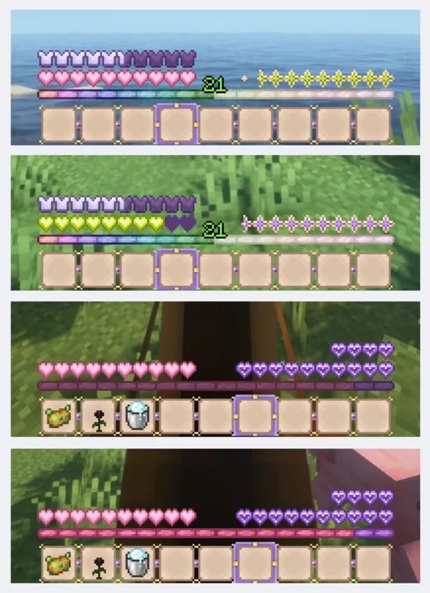 Sweet sweet HUD! — Minecraft resurs pak, rasm 3