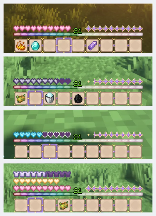 Sweet sweet HUD! — Minecraft resurs pak, rasm 4