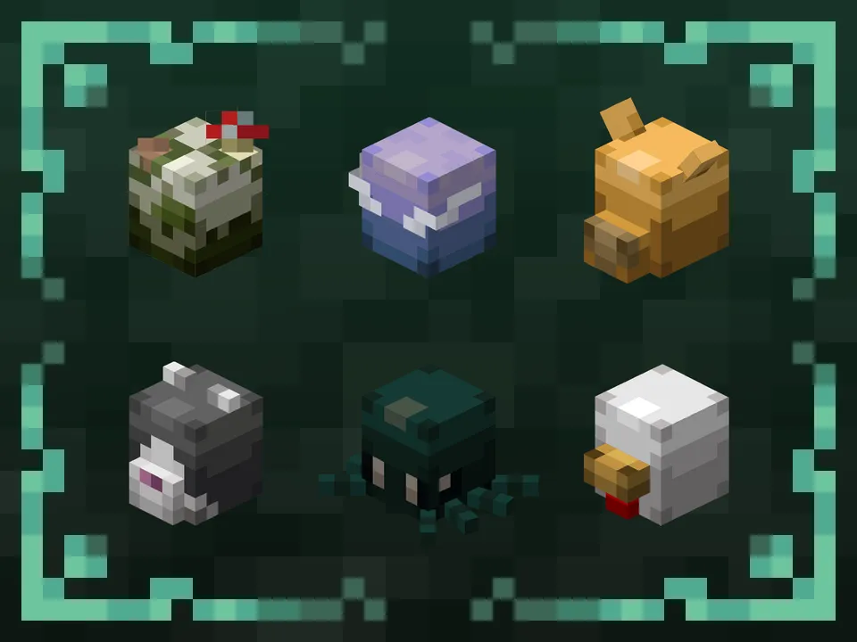 Rethoughted Spawn Eggs — Minecraft resurs pak, rasm 2