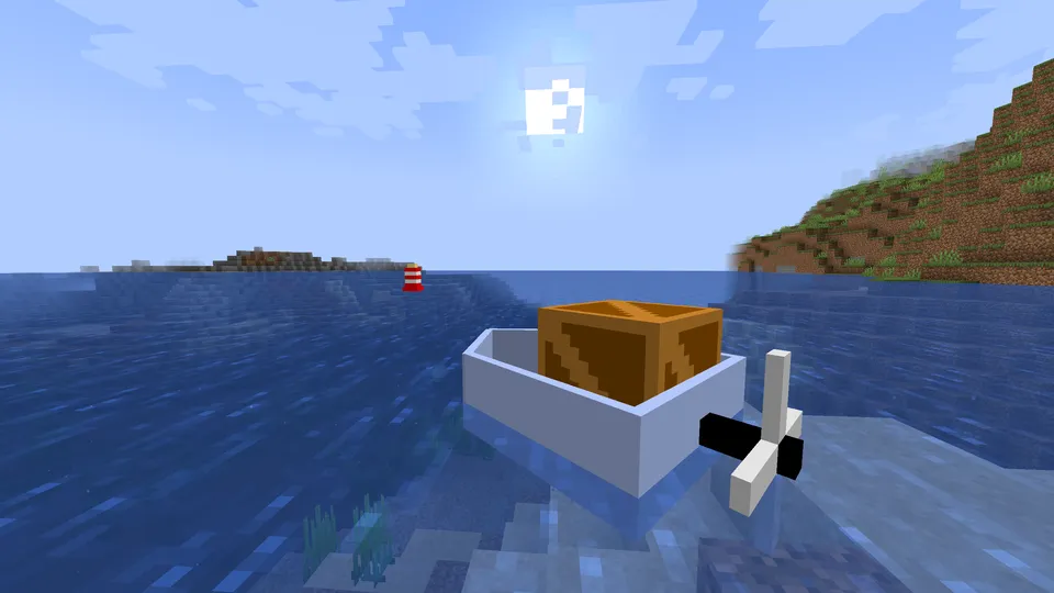 Cargo Boats — Minecraft mod, rasm 3