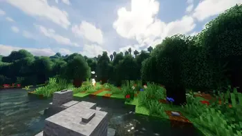 Wildwood leaves — Minecraft resurs pak, rasm 4