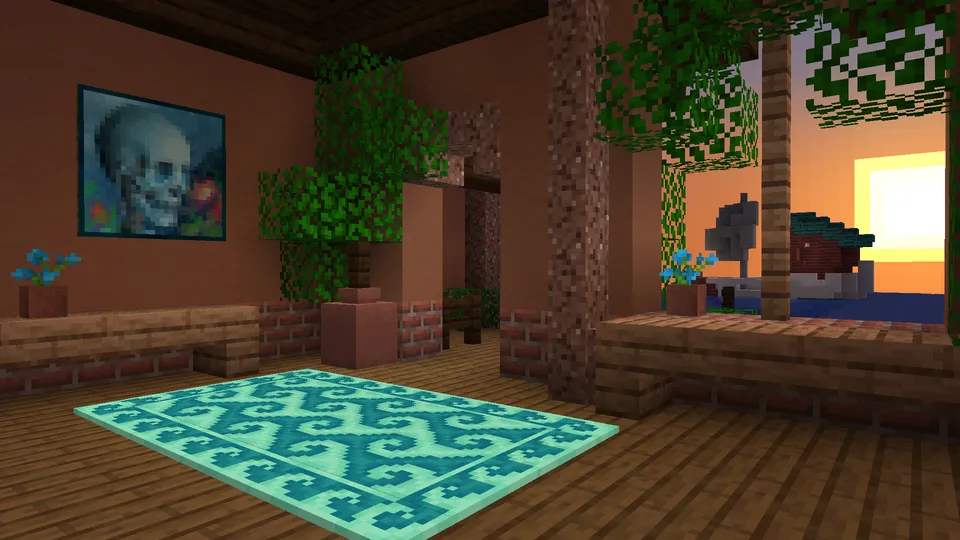 Connected Carpets — Minecraft resurs pak, rasm 2