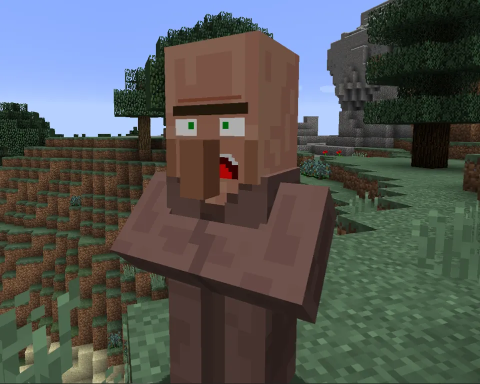 The emotions of the villagers — Minecraft resurs pak, rasm 3