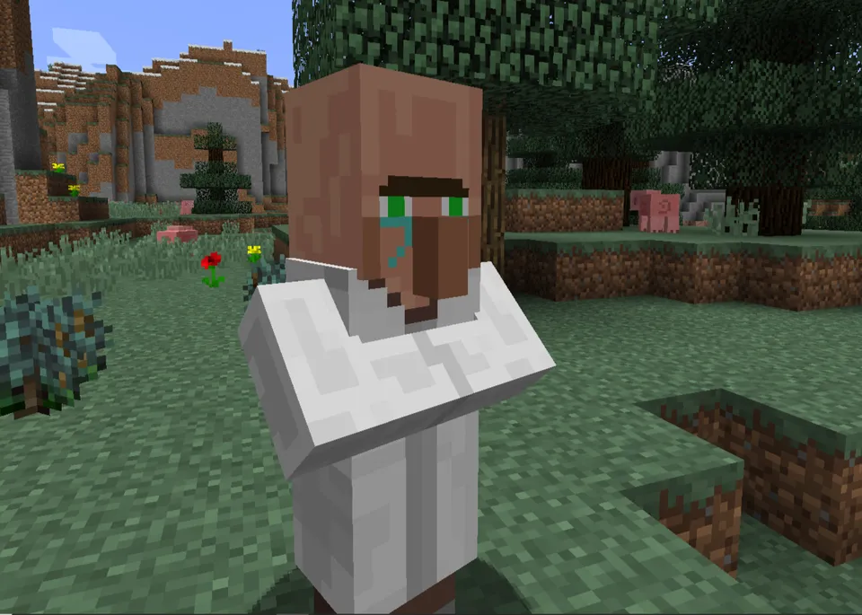 The emotions of the villagers — Minecraft resurs pak, rasm 4