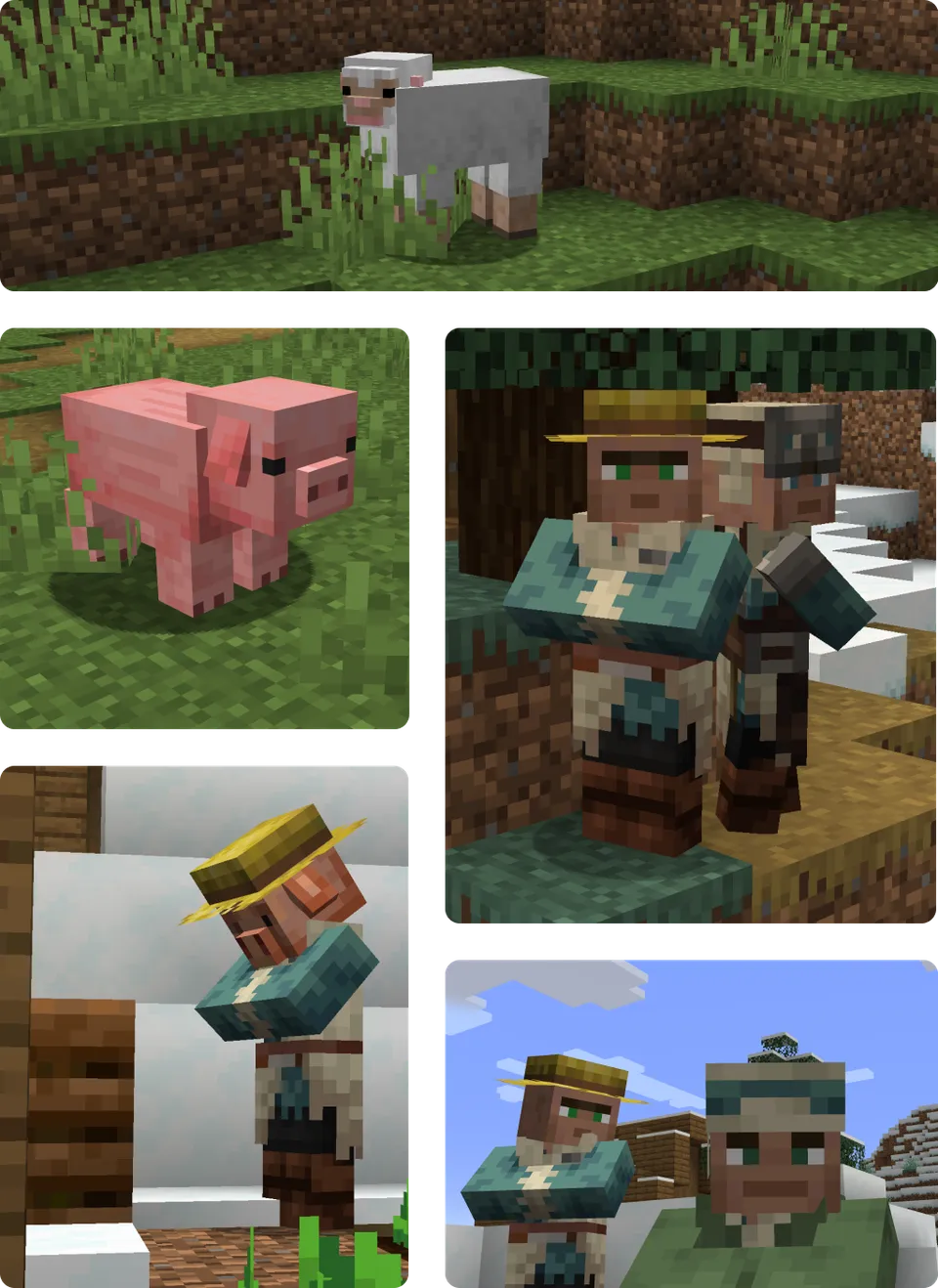 Re-Creatures — Minecraft resurs pak, rasm 2